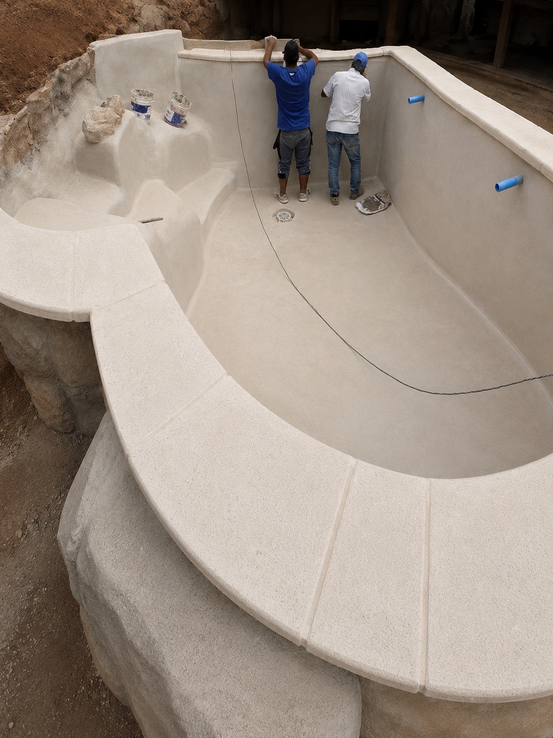 piscina de cemento coquimbo